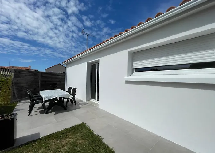 펜션 Maison De Plain-pied Confort 6 Pers., Proche A St Hilaire De Riez, Parking Prive - Fr-1-323-470